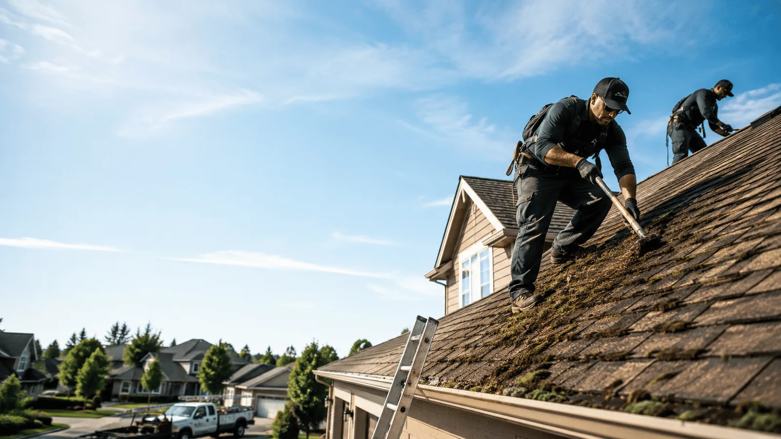 Roof Moss Removal in Kaweah, CA near me
